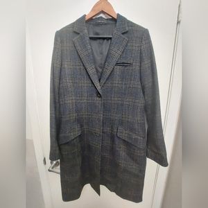 Theory wool/alpaca blend coat size L